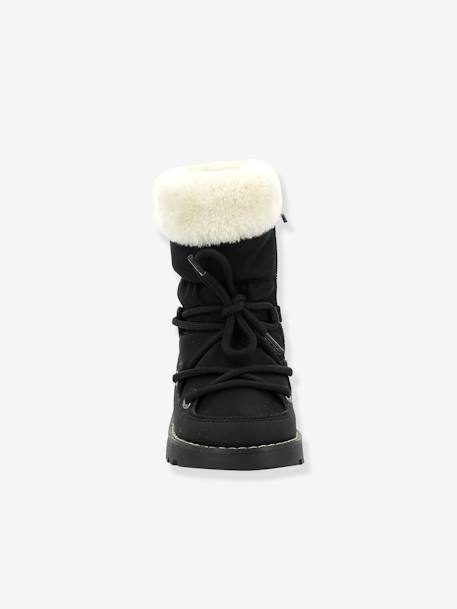 Bottes de neige fourrées enfant Kickneosnow KICKERS® noir 6 - vertbaudet enfant 