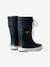 Bottes de pluie fourrées enfant Lolly Pop Giboulée marine blanc+noir blanc+rouge/blanc 16 - vertbaudet enfant 
