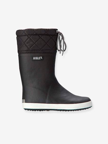 Bottes de pluie fourrées enfant Lolly Pop Giboulée marine blanc+noir blanc+rouge/blanc 16 - vertbaudet enfant 