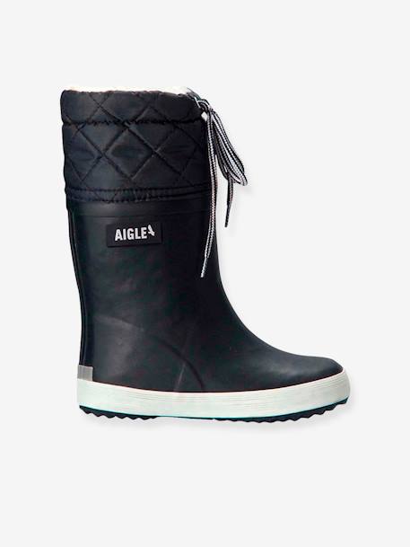 Bottes de pluie fourrées enfant Lolly Pop Giboulée marine blanc+noir blanc+rouge/blanc 16 - vertbaudet enfant 