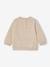 Sweat fantaisie bébé garçon beige chiné+caramel 2 - vertbaudet enfant 