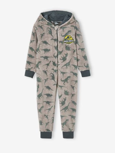 Surpyjama garçon Jurassic World Gris anthracite 1 - vertbaudet enfant 