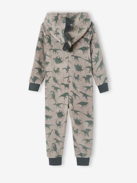 Surpyjama garçon Jurassic World Gris anthracite 4 - vertbaudet enfant 