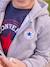 Sweat zippé gris+marine 5 - vertbaudet enfant 