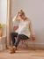 Jean de grossesse mom bandeau sans couture Denim brut+Denim stone+Gris 14 - vertbaudet enfant 