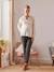 Jean de grossesse mom bandeau sans couture Denim brut+Denim stone+Gris 12 - vertbaudet enfant 