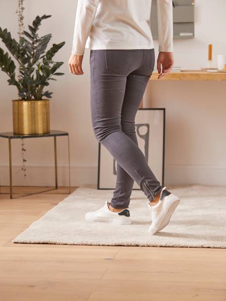 Jean de grossesse slim entrejambe 69 cm Gris anthracite 5 - vertbaudet enfant 