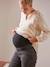 Jean de grossesse mom bandeau sans couture Denim brut+Denim stone+Gris 17 - vertbaudet enfant 