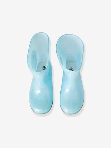 Bottes de pluie Disney La Reine des Neiges 2 bleu ciel 5 - vertbaudet enfant 