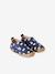 Chaussons scratchés bébé en cuir détails phosphorescents marine imprimé 1 - vertbaudet enfant 