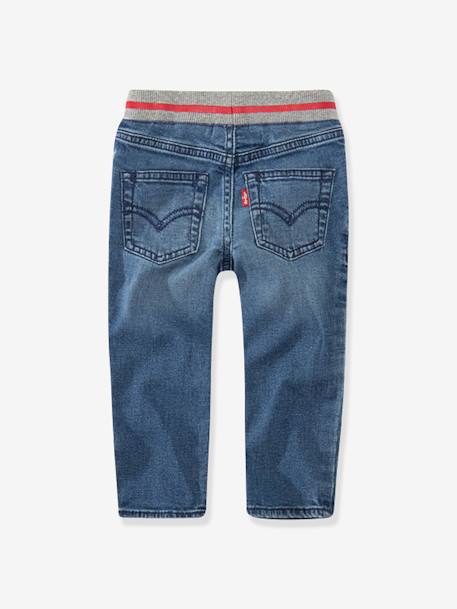 Jean LVB Skinny dobby Pull on Garçon Levi's bleu 2 - vertbaudet enfant 