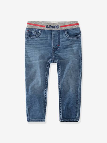 Jean LVB Skinny dobby Pull on Garçon Levi's bleu 1 - vertbaudet enfant 