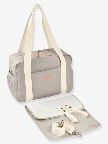 Sac à langer Paris Bleu+Dusty pink+gris chiné+Pearl grey 18 - vertbaudet enfant 