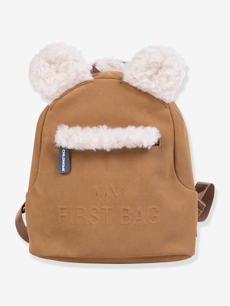 Sac à dos My First Bag marron suède 1 - vertbaudet enfant 