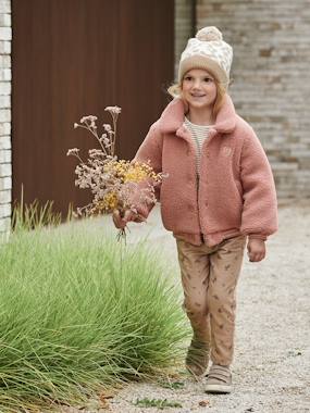 VERTBAUDET Pantalon Fluide Imprimé Fleurs Fille - Confortable Et Stylé Avec Ceinture à Nouer