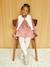 Gilet sans manches fille fausse fourrure BLANC CLAIR UNI+marron imprimé 5 - vertbaudet enfant 