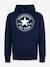 Sweat hoodie gris+marine+rouge 3 - vertbaudet enfant 
