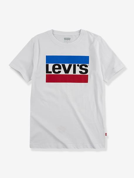 T-shirt Sportswear logo garçon Levi's® blanc+gris 1 - vertbaudet enfant 