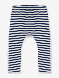 Pantalon bébé rayé en tubique - PETIT BATEAU  - vertbaudet enfant