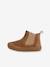 Chelsea boots bébé Sally 1ers pas marron+or 2 - vertbaudet enfant 