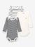 Lot de 3 bodies manches longues blanc+lot blanc 1 - vertbaudet enfant 