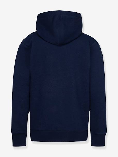 Sweat hoodie gris+marine+rouge 4 - vertbaudet enfant 