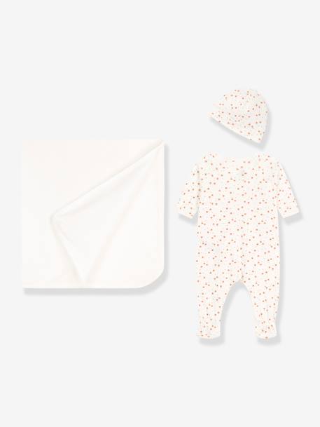 Coffret cadeau naissance bébé - PETIT BATEAU blanc 1 - vertbaudet enfant 