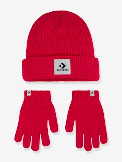 Fille-Accessoires-Bonnet, écharpe, gants-Beanie set gants + bonnet CONVERSE