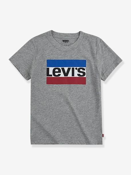 T-shirt Sportswear logo garçon Levi's® blanc+gris 5 - vertbaudet enfant 