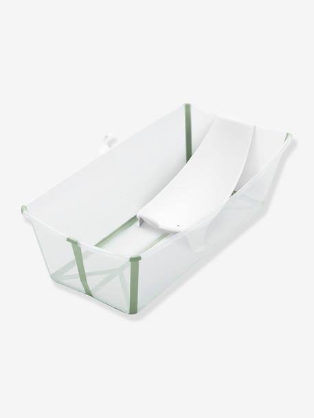 Baignoire Flexi Bath XL STOKKE Transparent/vert 3 - vertbaudet enfant 