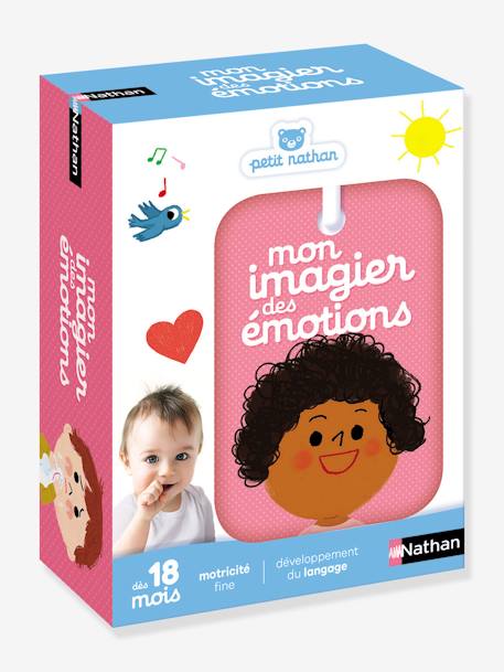 Mon imagier des émotions - rose 1 - vertbaudet enfant 