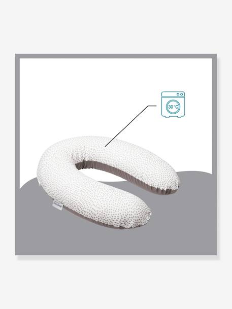 Coussin de maternité Doomoo beige imprimé+Buddy ethnic+Buddy taupe+Tetra sand 17 - vertbaudet enfant 