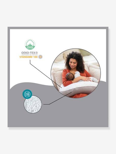 Coussin de maternité Doomoo beige imprimé+Buddy ethnic+Buddy taupe+Tetra sand 16 - vertbaudet enfant 