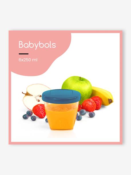 Lot de 6 boîtes hermétiques 250 ml Babybols lot de 6 2 - vertbaudet enfant 