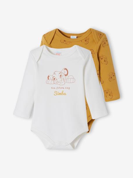 Lot de 2 bodies bébé garçon Disney® Le Roi Lion  - vertbaudet enfant