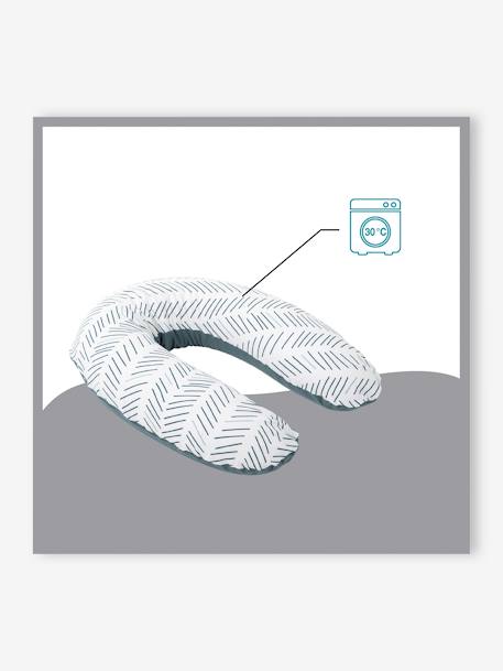 Coussin de maternité Doomoo beige imprimé+Buddy ethnic+Buddy taupe+Tetra sand 8 - vertbaudet enfant 