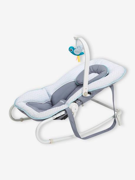 Transat Graphik avec arche de jeux gris/bleu 3 - vertbaudet enfant 