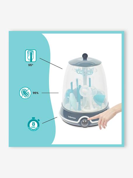 Stérilisateur électrique Turbo Vapeur sans BPA bleu 7 - vertbaudet enfant 
