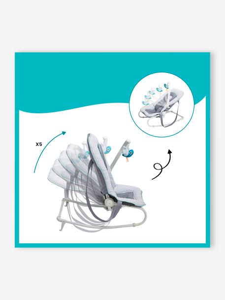 Transat Graphik avec arche de jeux gris/bleu 10 - vertbaudet enfant 
