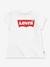 T-shirt batwing LEVI'S manches courtes blanc+rose 1 - vertbaudet enfant 