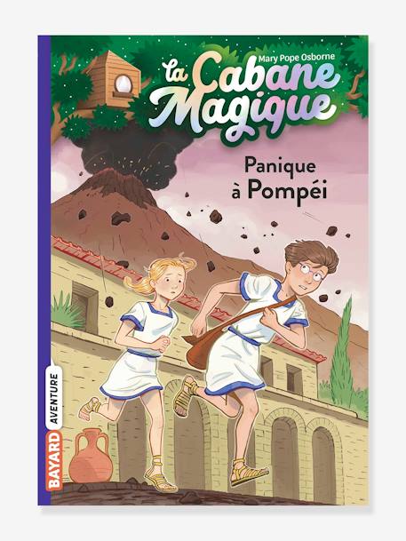 La cabane magique - t.8 - Panique à Pompéi - BAYARD JEUNESSE blanc 1 - vertbaudet enfant 