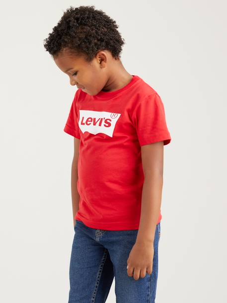 T-shirt Batwing garçon Levi's® blanc+bleu+rouge 8 - vertbaudet enfant 