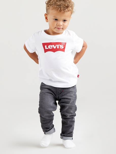 T-shirt Batwing bébé LEVI'S blanc+marine 3 - vertbaudet enfant 