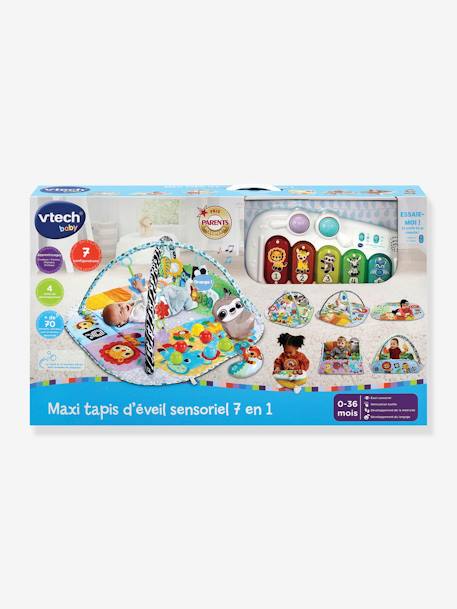 Maxi Tapis d'Eveil Sensoriel 7 en 1 - multicolore 3 - vertbaudet enfant 