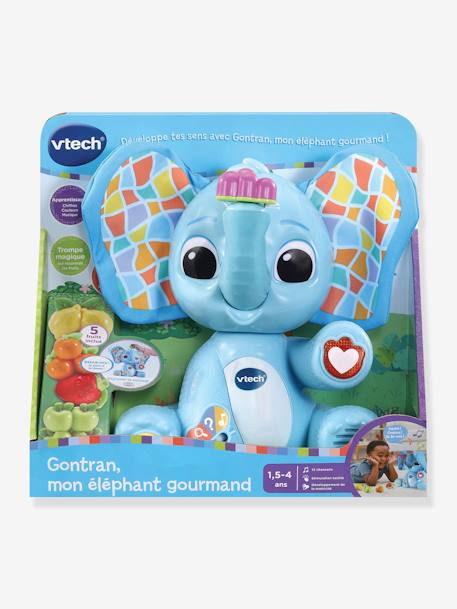 Gontran, mon éléphant gourmand - VTECH bleu 2 - vertbaudet enfant 