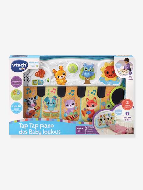 Tap Tap Piano des Baby Loulous - multicolore 3 - vertbaudet enfant 