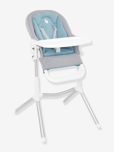 Chaise haute Slick 2 en 1 BABYMOOV blanc bleu gris 2 - vertbaudet enfant 