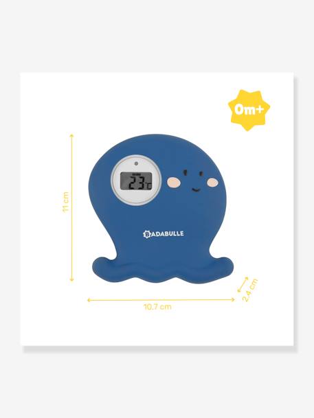 Thermomètre de bain et d'ambiance Poulpe Bleu 7 - vertbaudet enfant 
