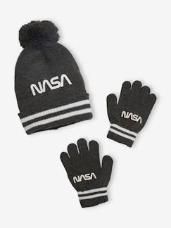 Ensemble garçon NASA® bonnet + gants  - vertbaudet enfant
