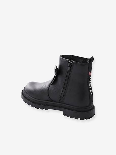 Bottines fille Disney Minnie noir 3 - vertbaudet enfant 